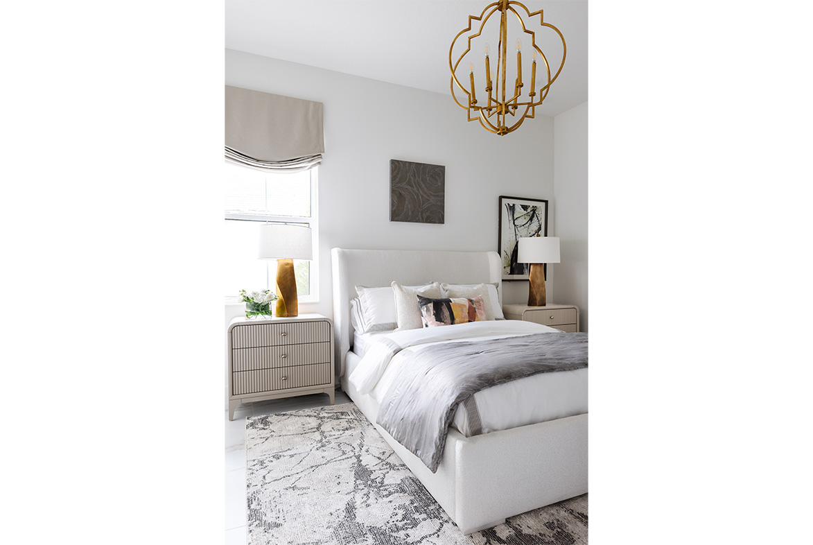 Sterling III Model in The Lake Club / Sarasota, FL / Guest Bedroom 2 by Pizzazz Interiors